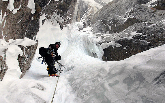 Climbing in Alaska