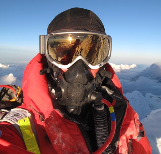 Summit Ridge Everest Bill Allen Selfie
