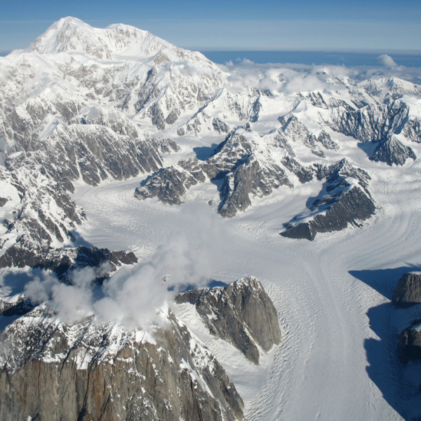 Climb Denali - Aerial View