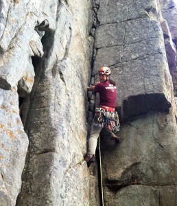 guided rock climbing