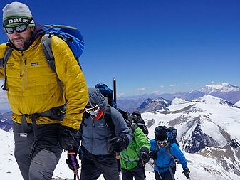 Aconcagua-to-C3 18500 feet on Aconcagua
