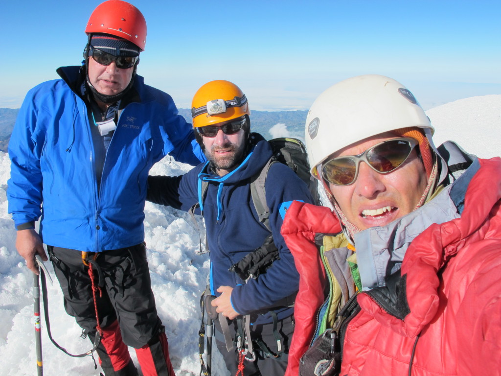 The team on the Whypmer Summit