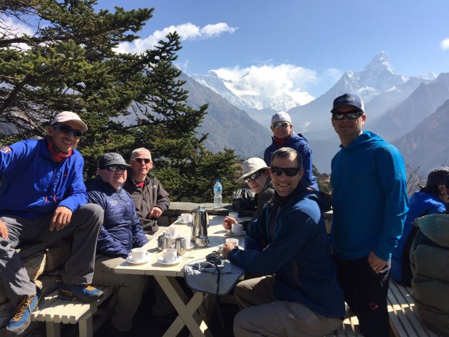 Everest Team 2017 above Namche Everest Team 2017 above Namche