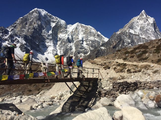 Everest Team on Trek Everest base camp trek