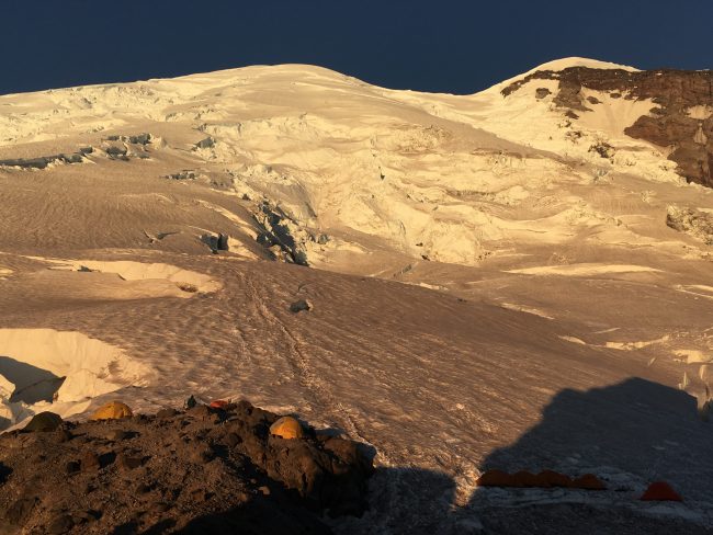 Mount Rainer Camp Sherman