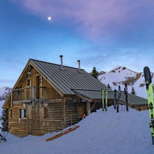 The OPUS Hut is one of our favorite ski touring huts in Colorado.