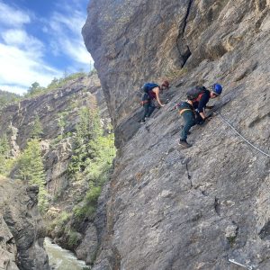 via ferrata ouray, via ferrata colorado