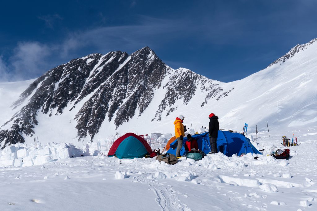 High camp on the West Buttress