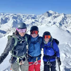 The Alps in all their glory.