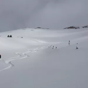 Powder turns near Telluride.