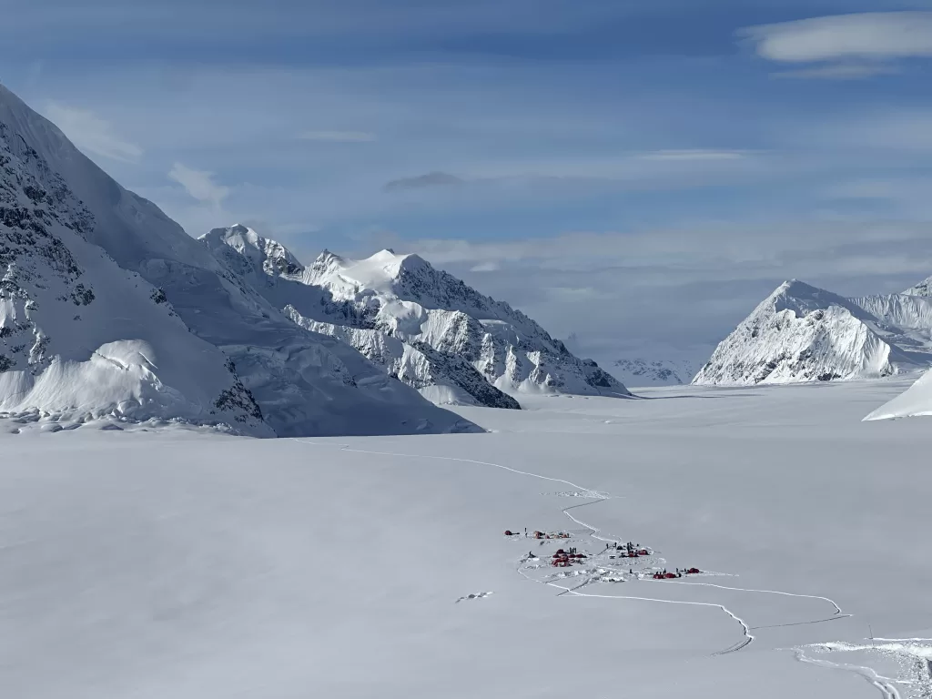 Camp 1 from Ski Hill