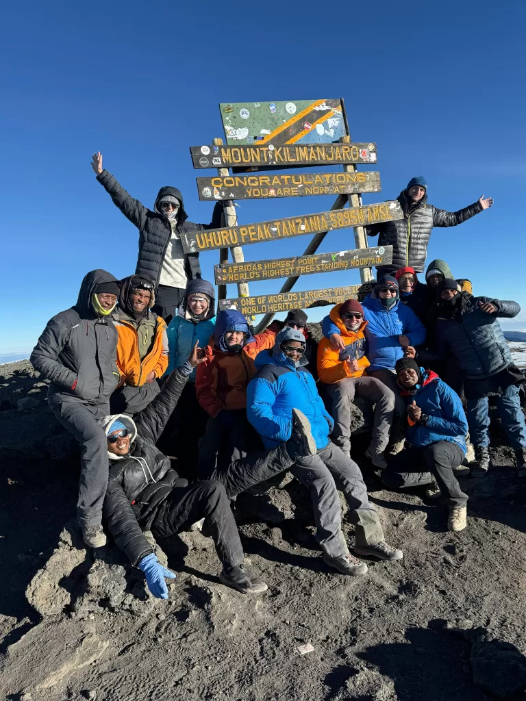 Kilimanjaro summit!