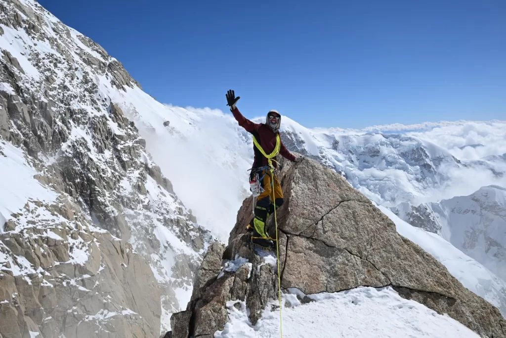 Working across the ridge