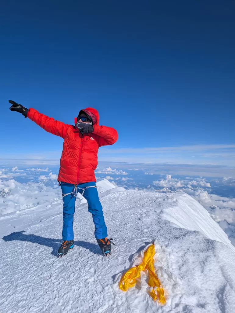 Denali summit celebration