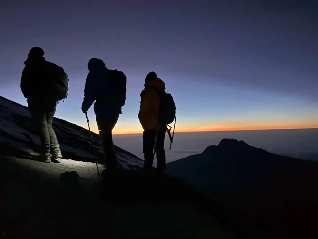 Climbing through the night