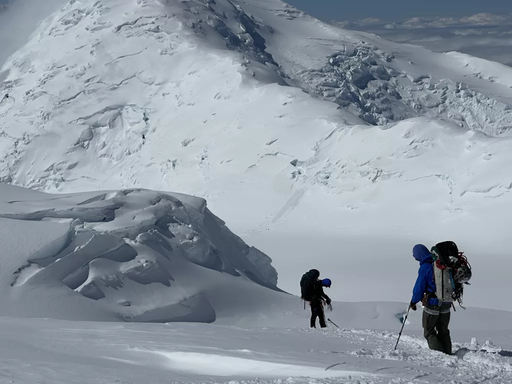 Epic ski views!